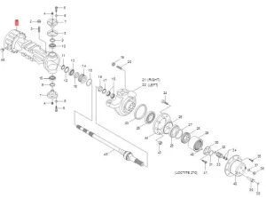 Hub Axle Parts